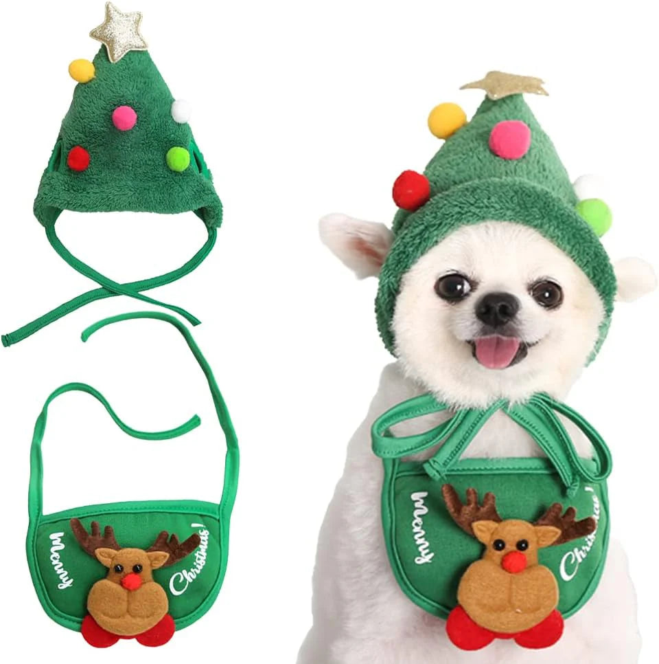 Pawsome Christmas Tree Outfit