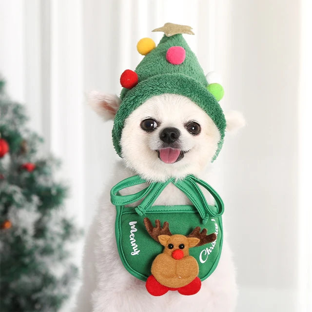 Pawsome Christmas Tree Outfit